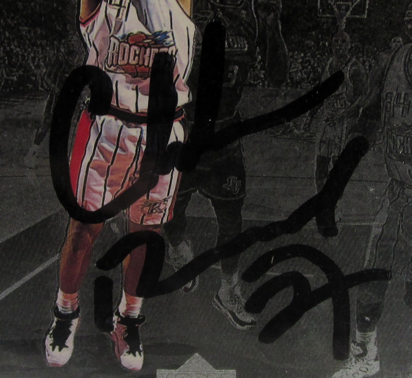Charles Barkley Signed Card With COA (3202484) (Rockets)