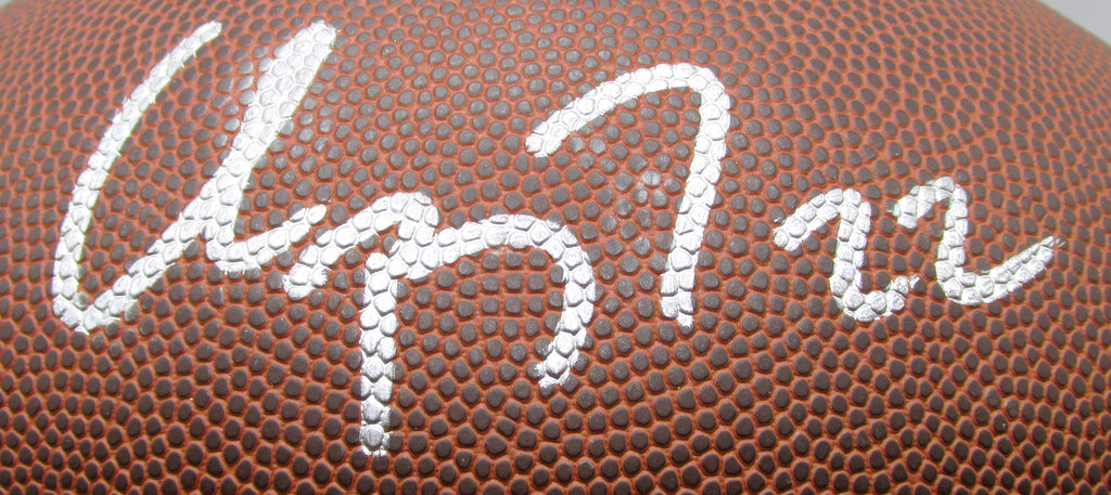 Christian McCaffrey Signed Football With COA (3200806) (49ers, Panthers)