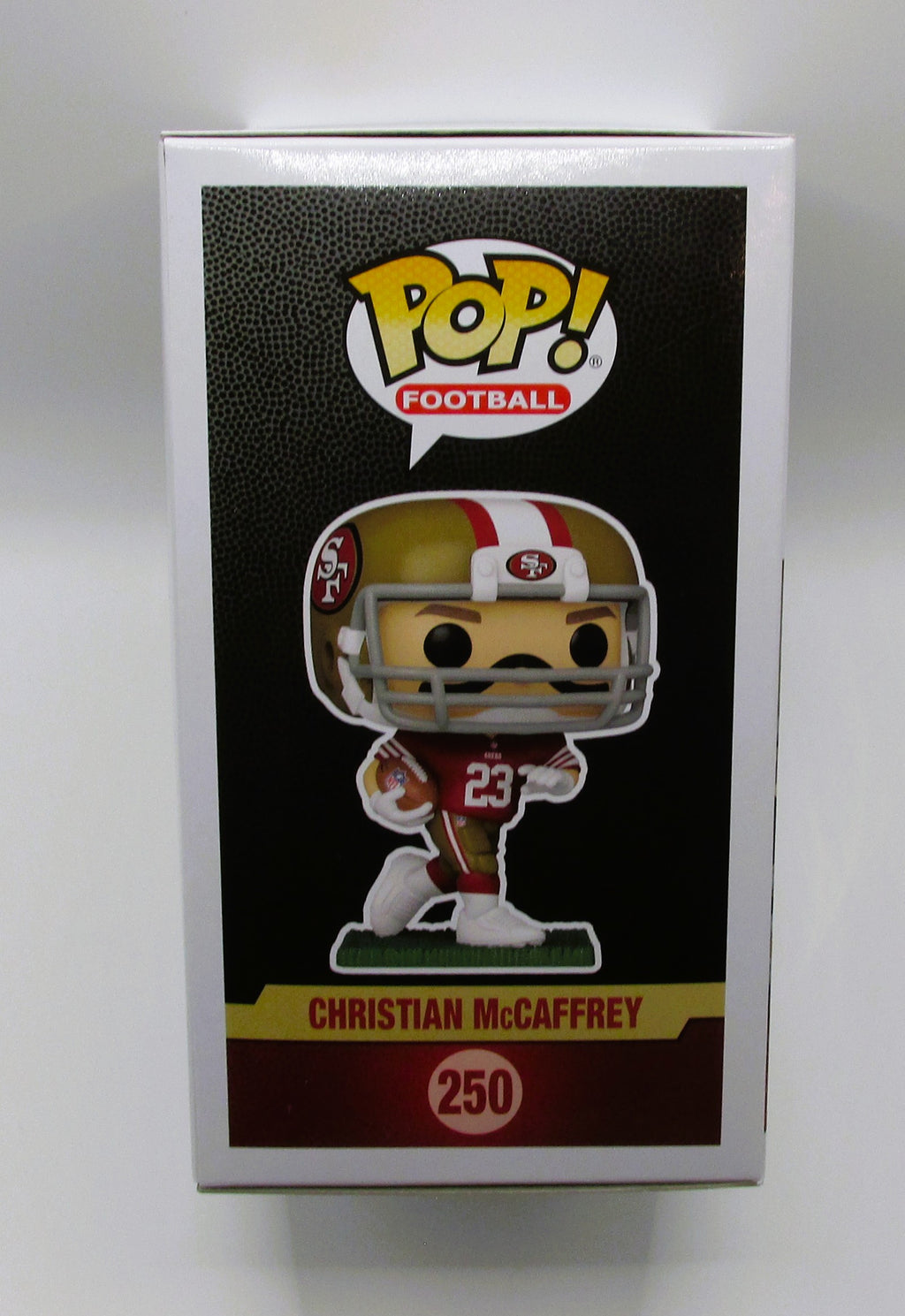 Christian McCaffrey Signed Funko In Case With COA (2371517) (49ers)