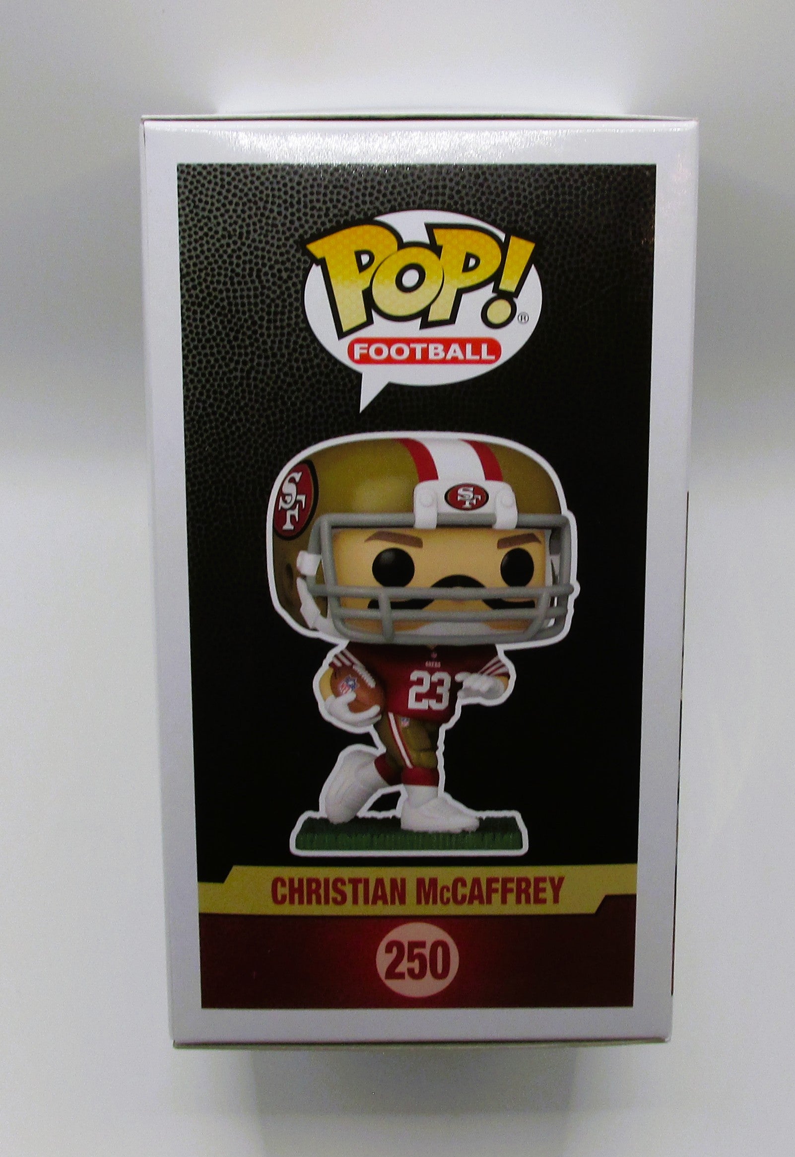 Christian McCaffrey Signed Funko In Case With COA (2371517) (49ers)