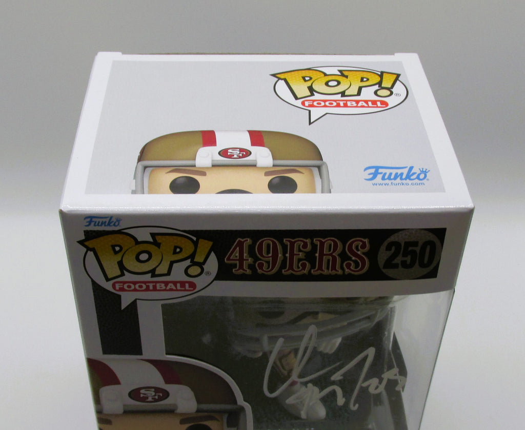 Christian McCaffrey Signed Funko In Case With COA (2371517) (49ers)