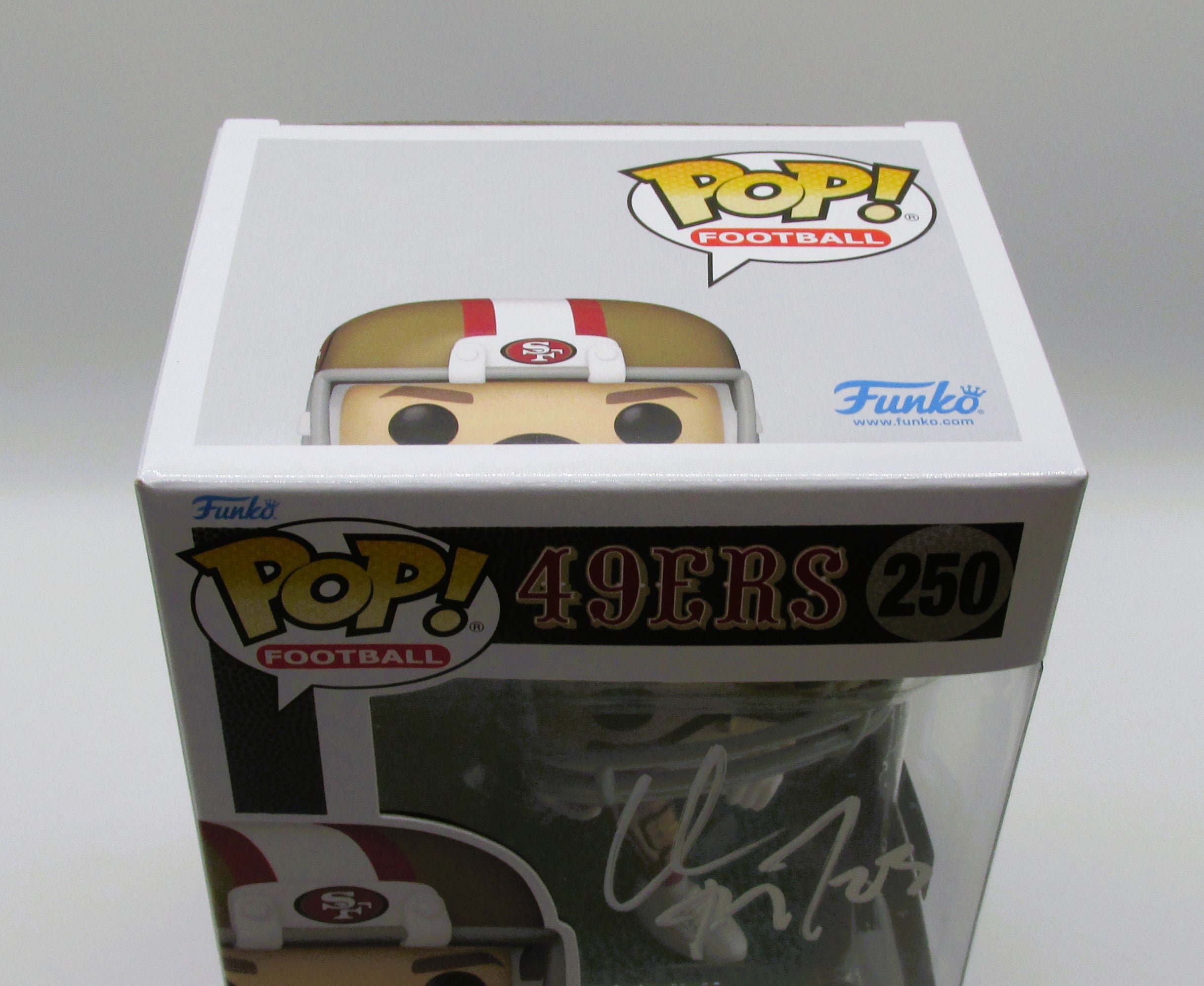 Christian McCaffrey Signed Funko In Case With COA (2371517) (49ers)