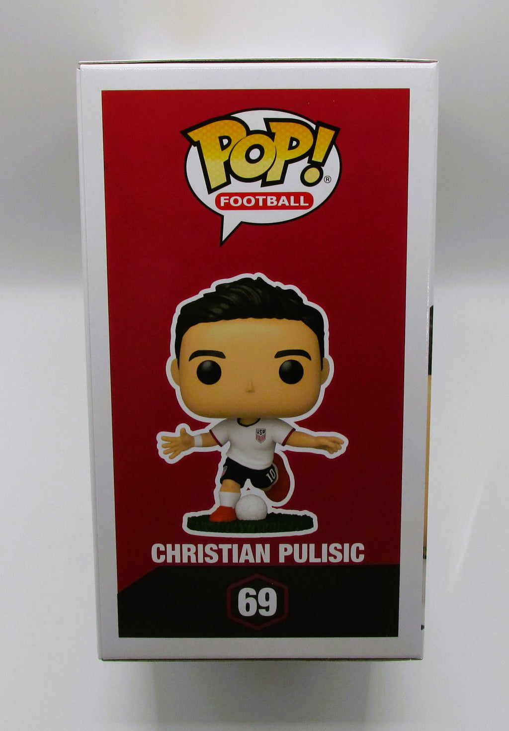 Christian Pulisic Signed Funko In Case With COA (A53838) (USA)