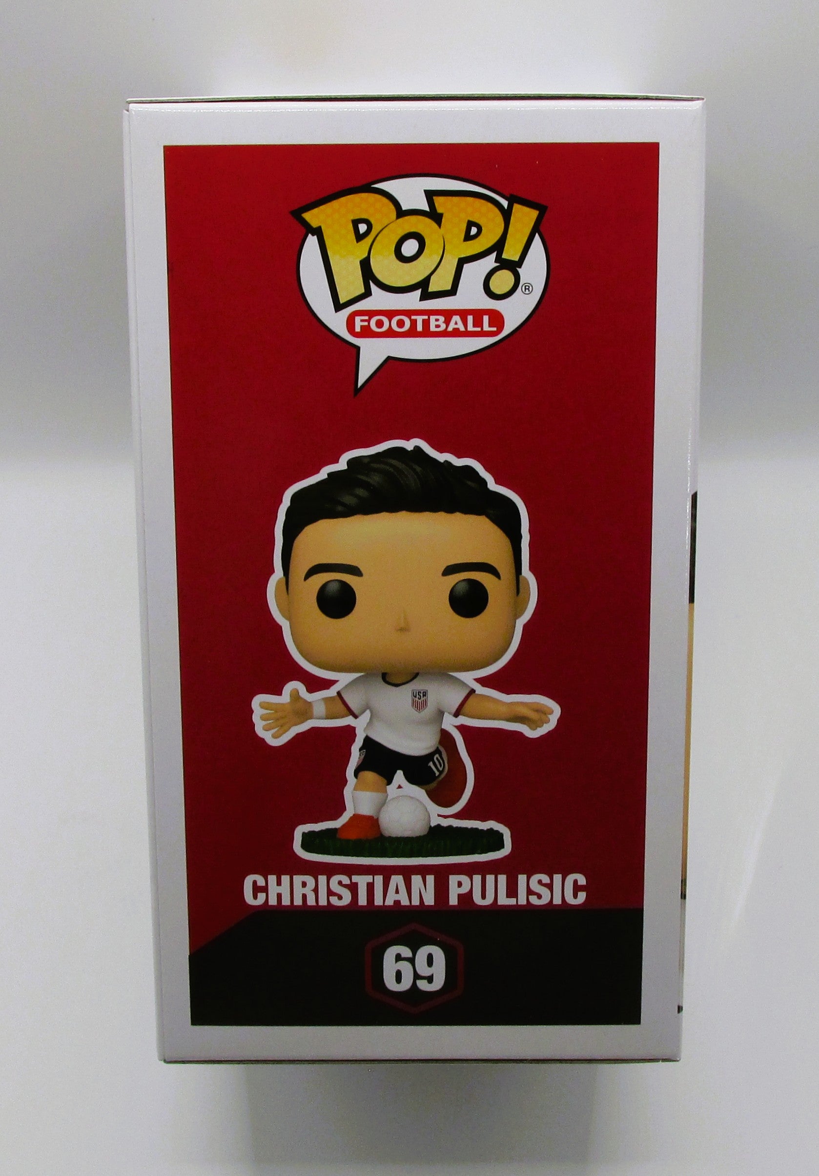Christian Pulisic Signed Funko In Case With COA (A53838) (USA)