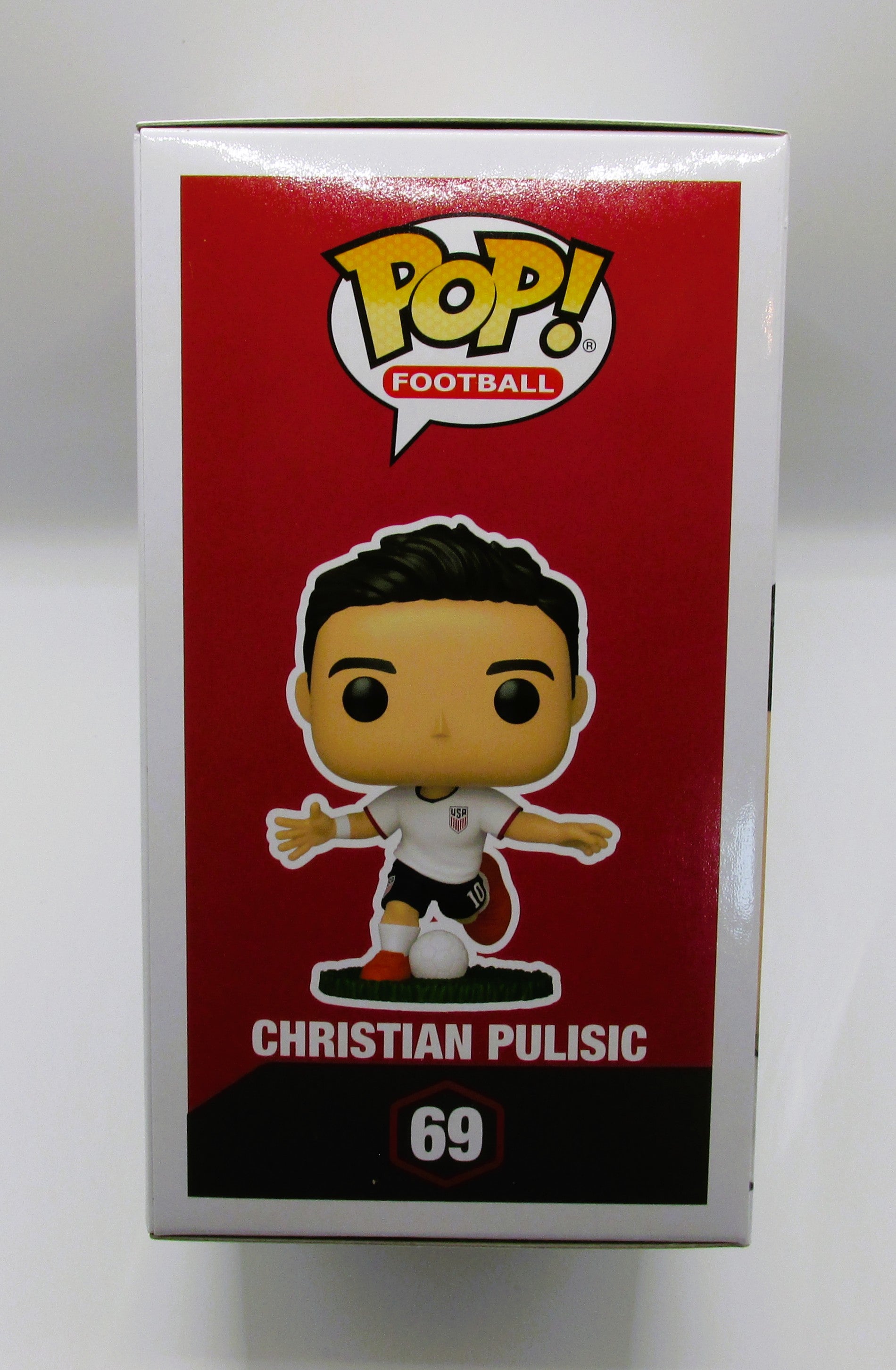 Christian Pulisic Signed Funko In Case With COA (PC483396) (Team USA)