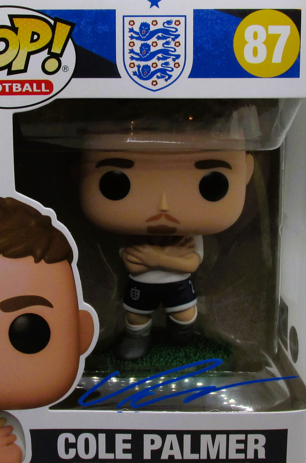 Cole Palmer Signed Funko In Case With COA (PC488312) (England)