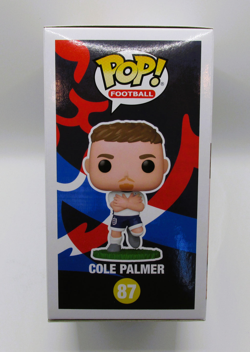 Cole Palmer Signed Funko In Case With COA (England) - See Description re: COA