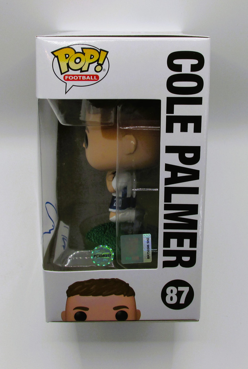 Cole Palmer Signed Funko In Case With COA (England) - See Description re: COA
