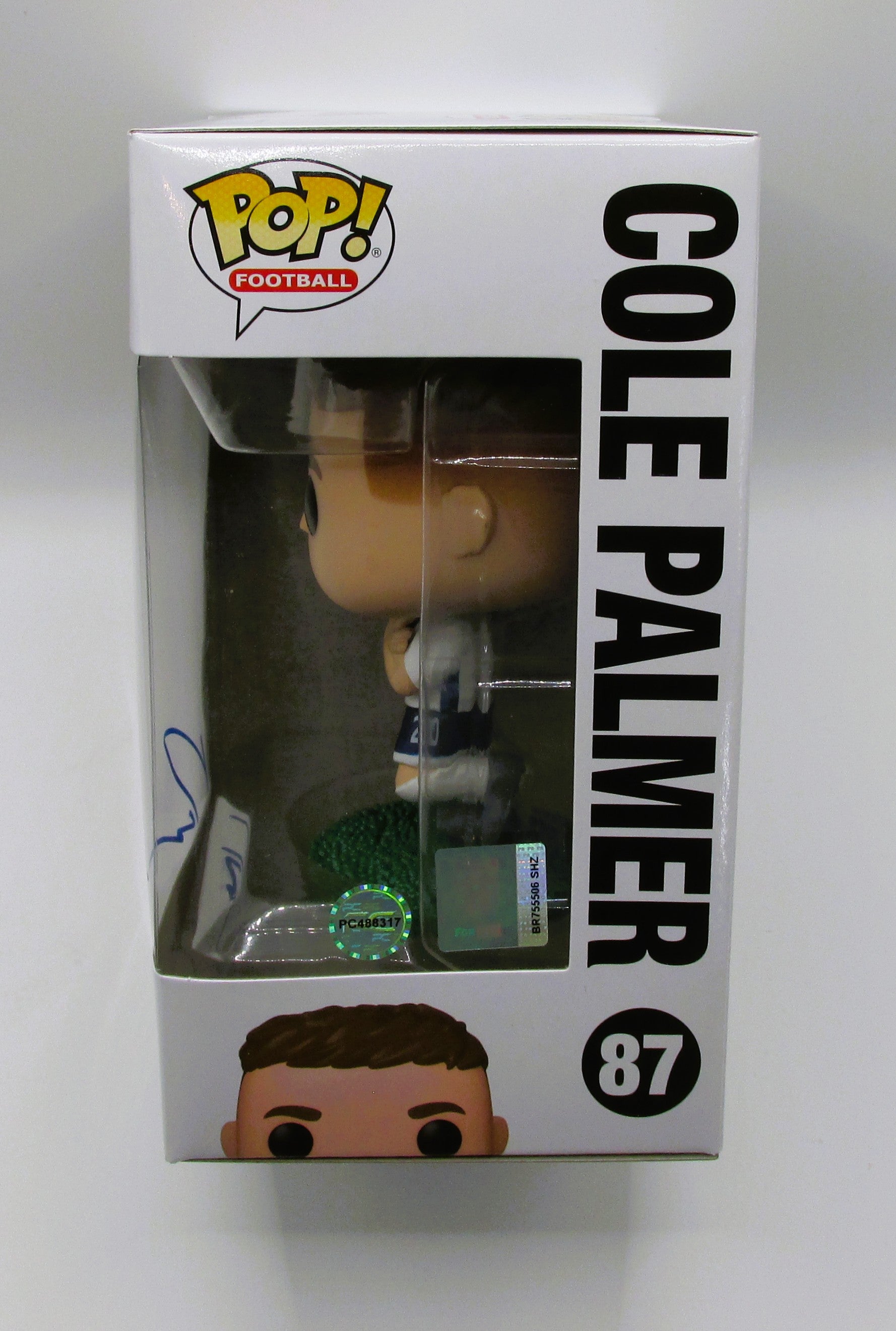 Cole Palmer Signed Funko In Case With COA (England) - See Description re: COA