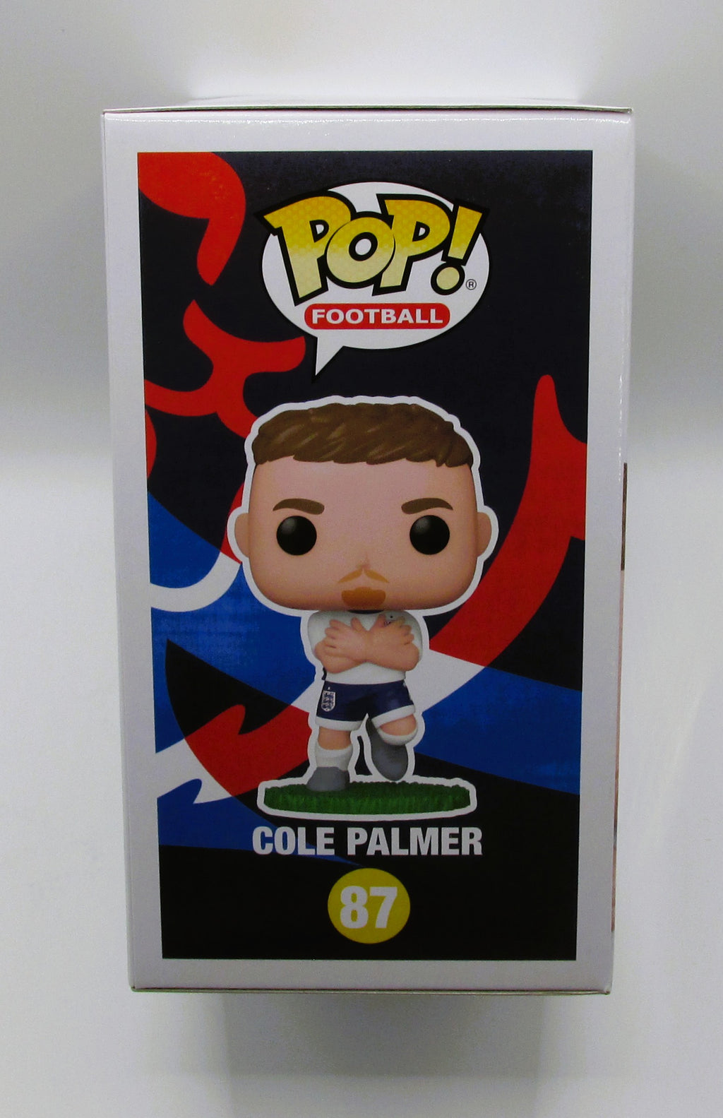 Cole Palmer Signed Funko In Case With COA (England) - See Description re: COA