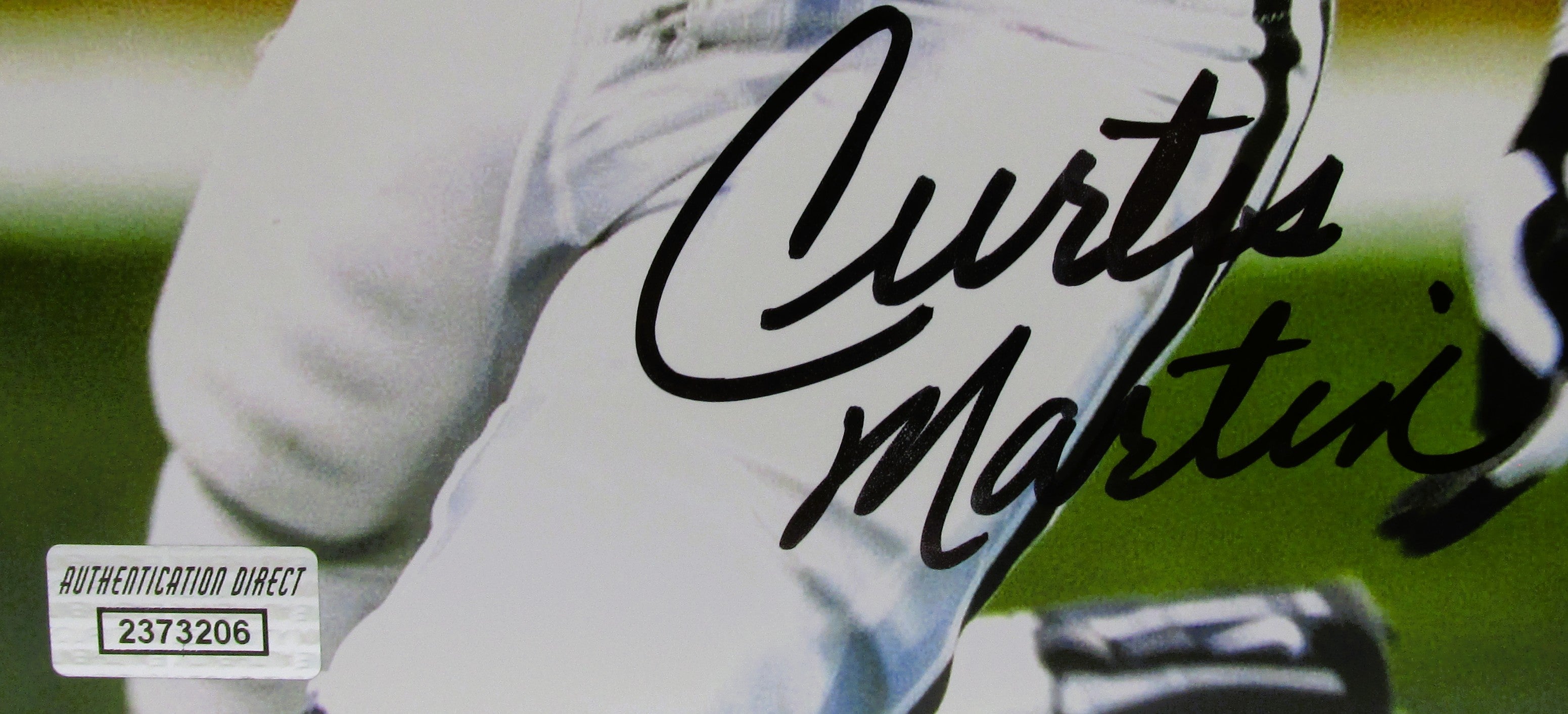 Curtis Martin Signed 8x10 Photo With COA (2373206) (Jets)