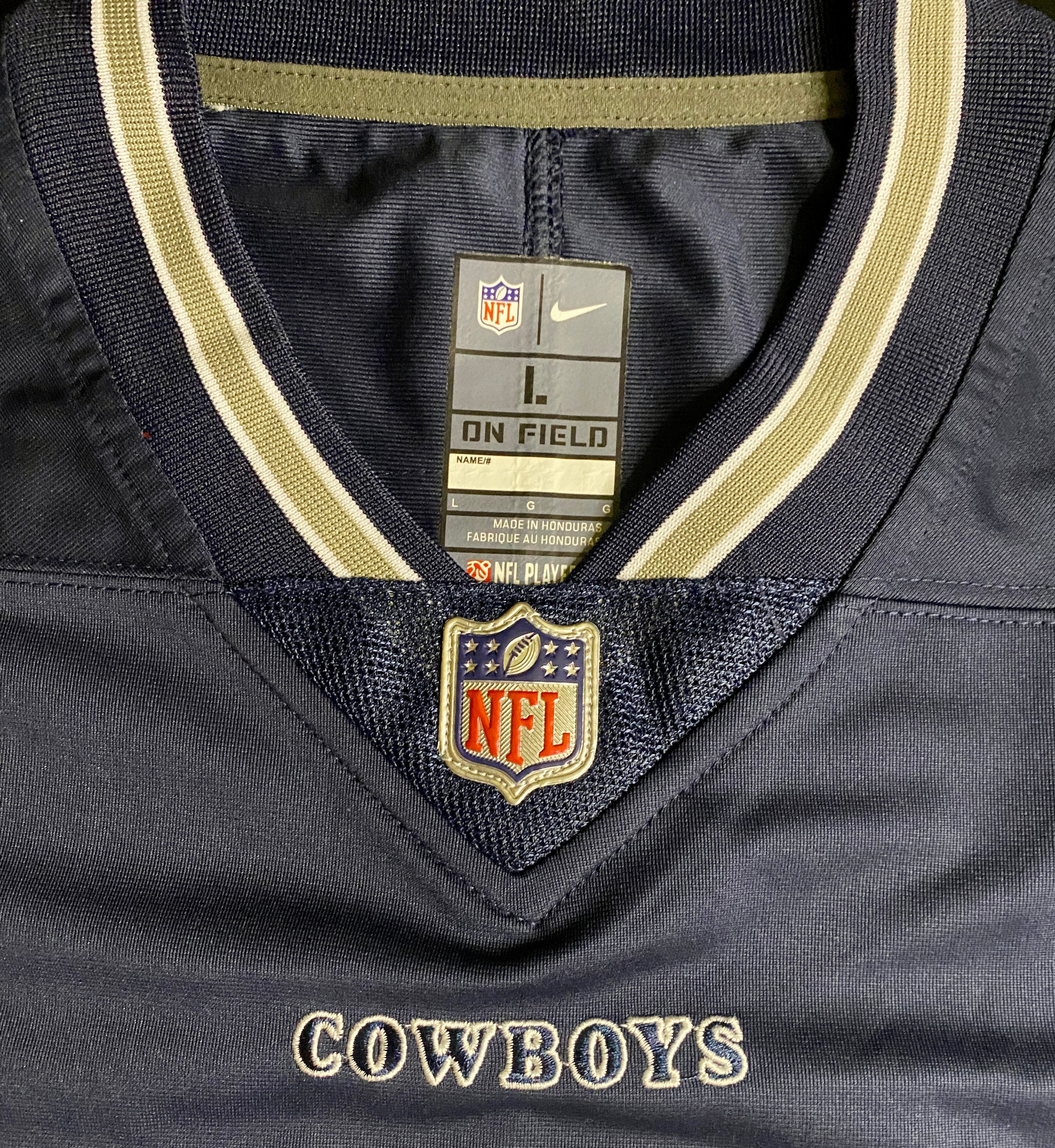 Dak Prescott Signed Jersey With COA (12475) (Cowboys)