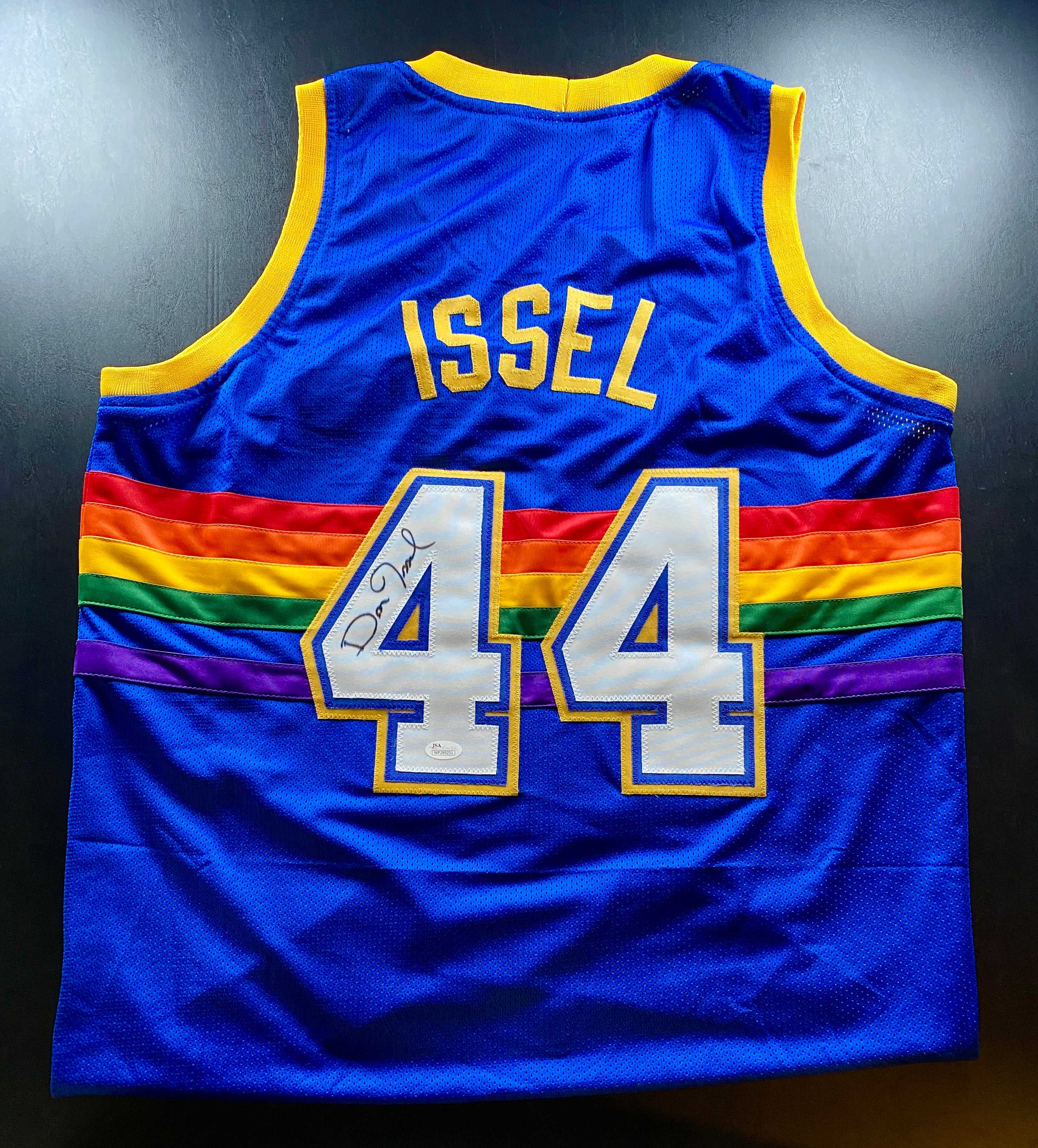 Dan Issel Signed Jersey With JSA COA (WP289251) (Nuggets)