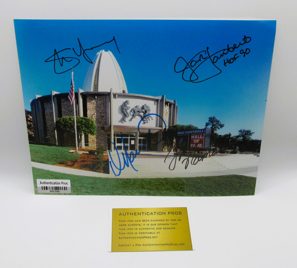 Dan Marino, Joe Namath, Steve Young etc Signed 8x10 Photo With COA - BENT