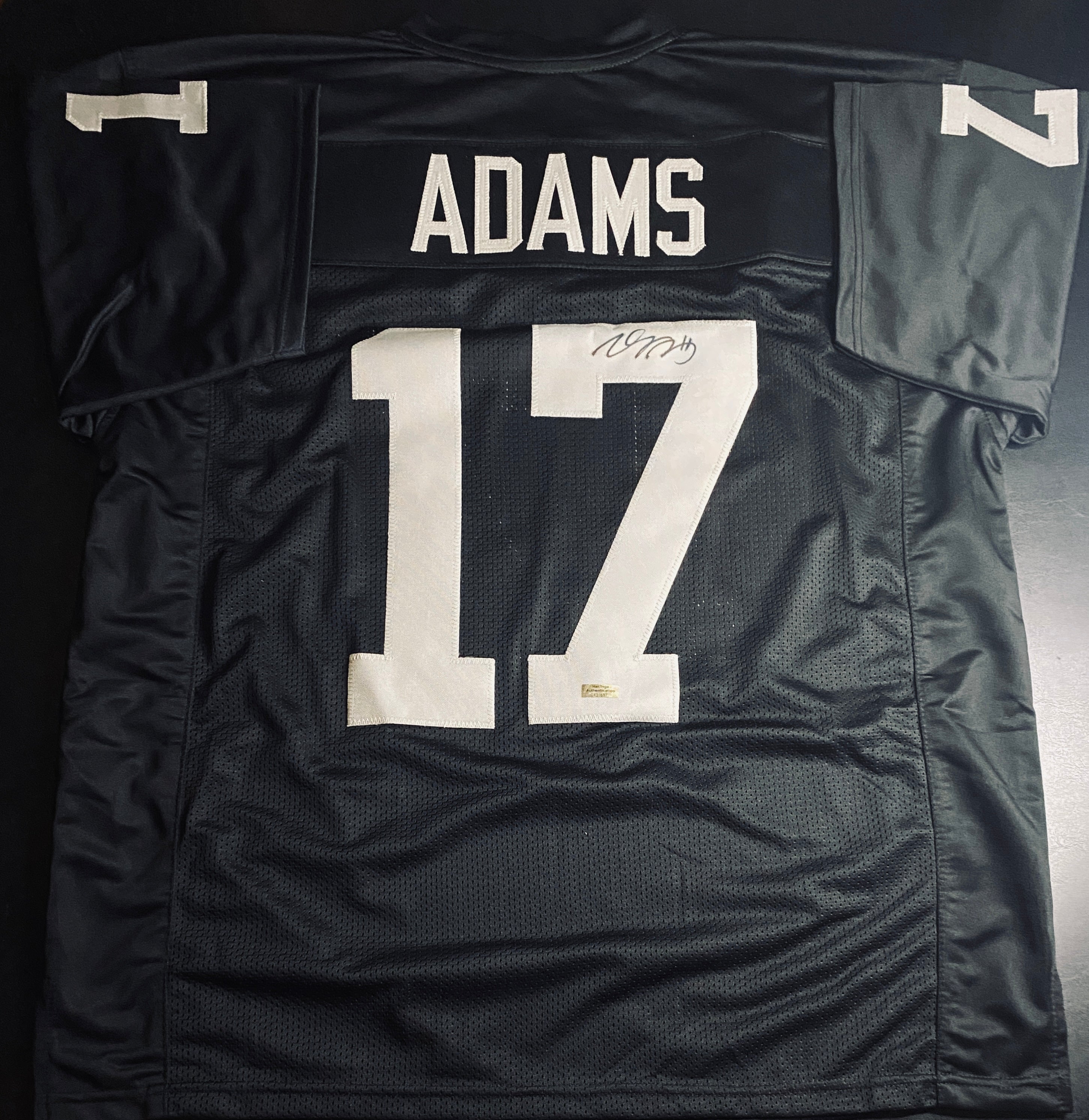 Davante Adams Signed Jersey With COA (131637) (Raiders)