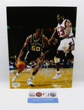 David Robinson Signed 8x10 Photo With COA (2373766) (Spurs)