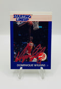 Dominique Wilkins Signed Card With COA (3002762) (Hawks)