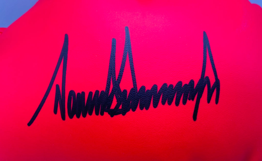 Donald Trump Signed Boxing Glove With COA (987983) (President)