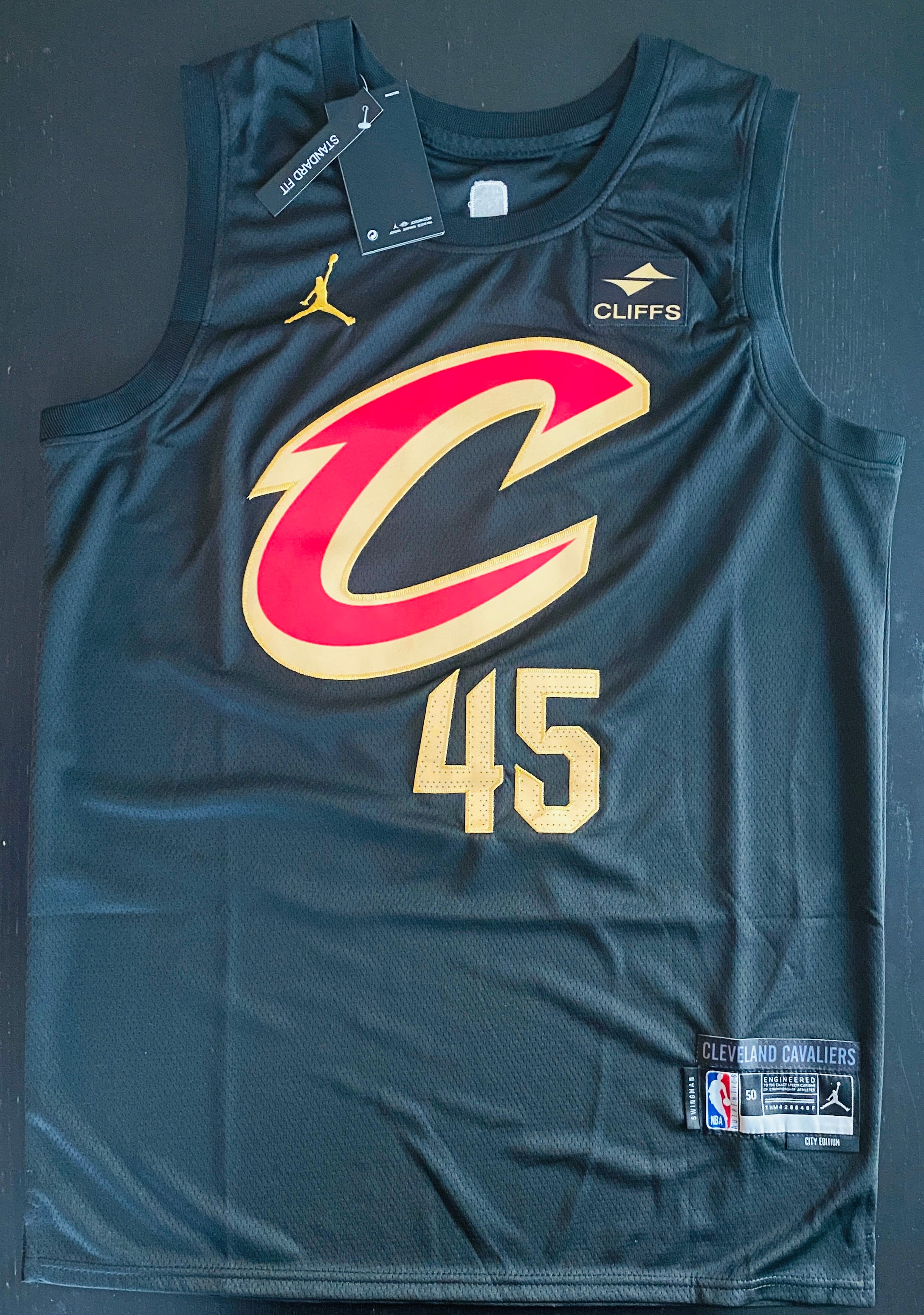 Donovan Mitchell Signed Authentic City Edition NBA Jersey With COA (11606)