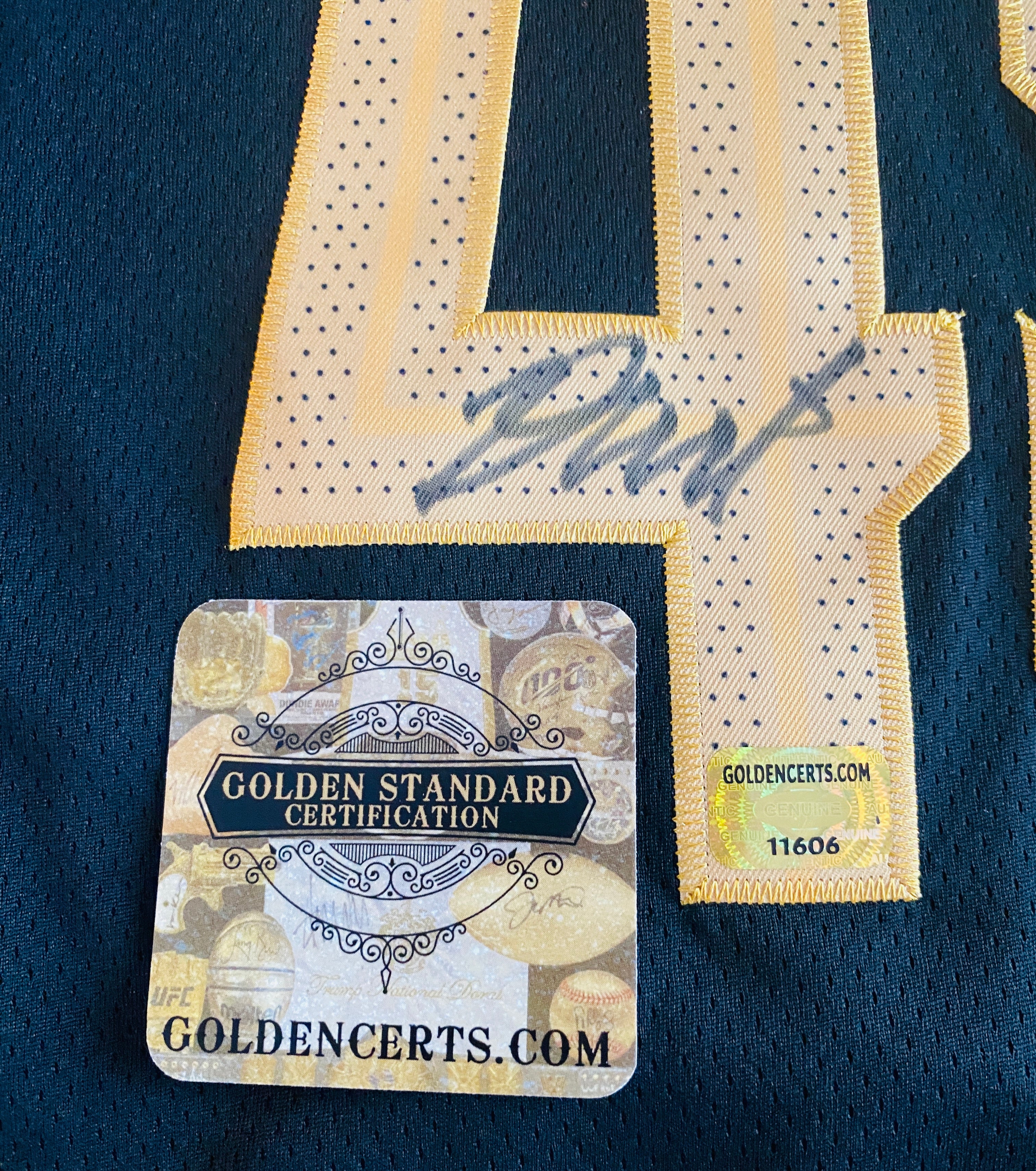 Donovan Mitchell Signed Authentic City Edition NBA Jersey With COA (11606)