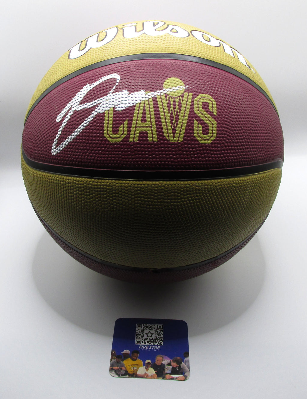 Donovan Mitchell Signed Basketball With COA (498476) (Cavaliers)