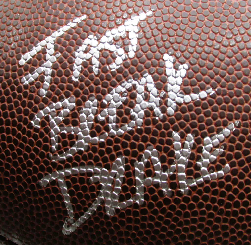 Drake London Signed Football With COA (120327) (Falcons)