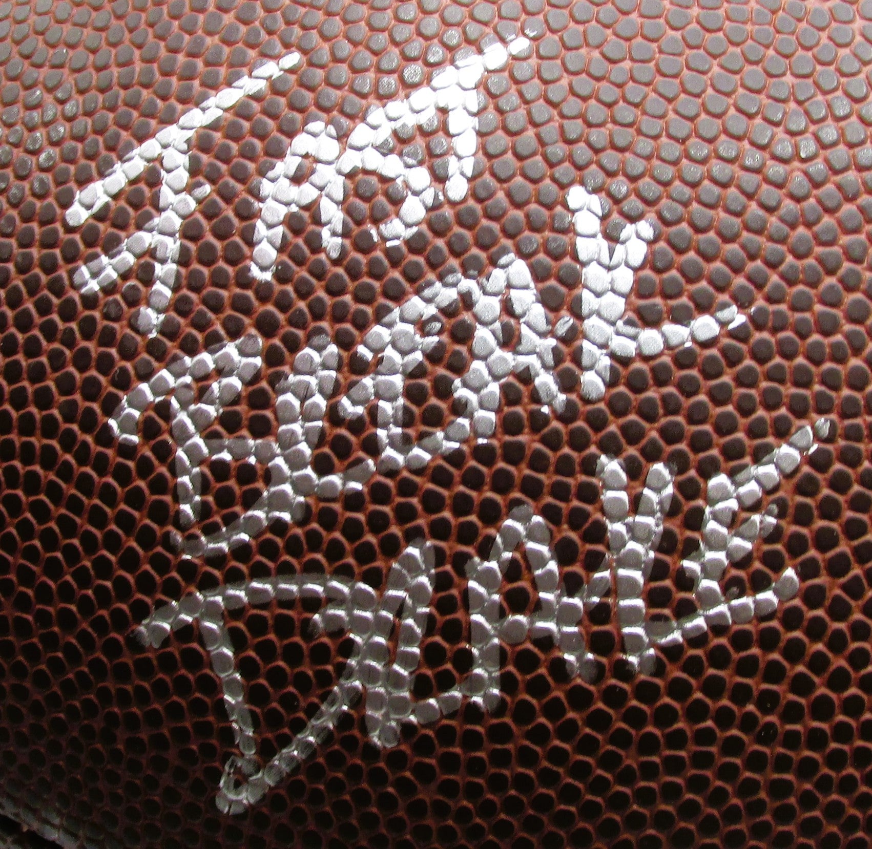 Drake London Signed Football With COA (120327) (Falcons)