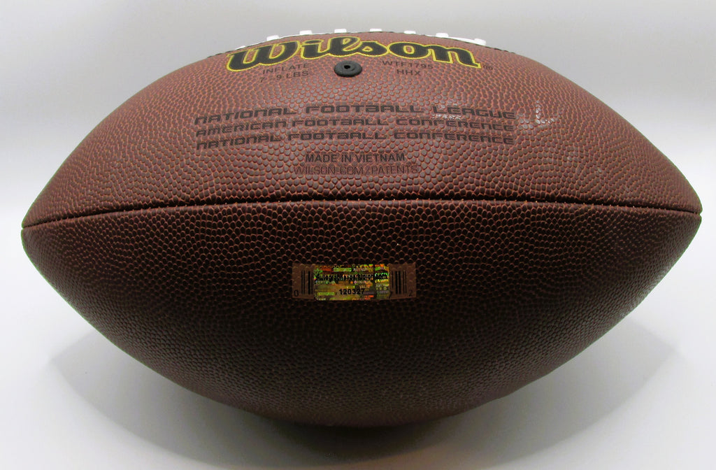 Drake London Signed Football With COA (120327) (Falcons)