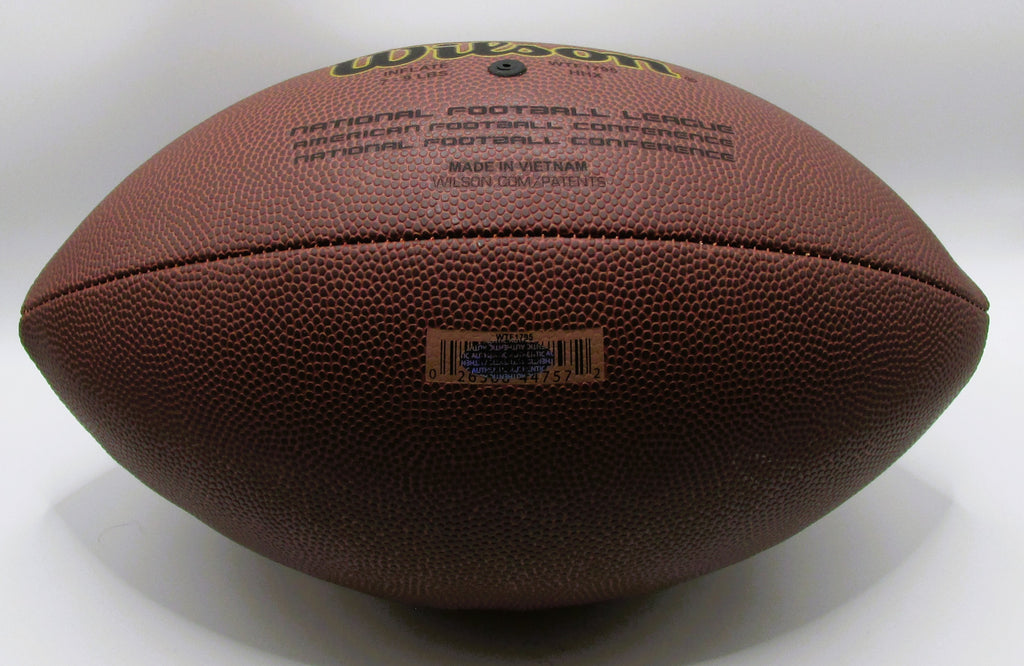Drake Maye AND Stefon Diggs Signed Football With COA (3200775) (Patriots)