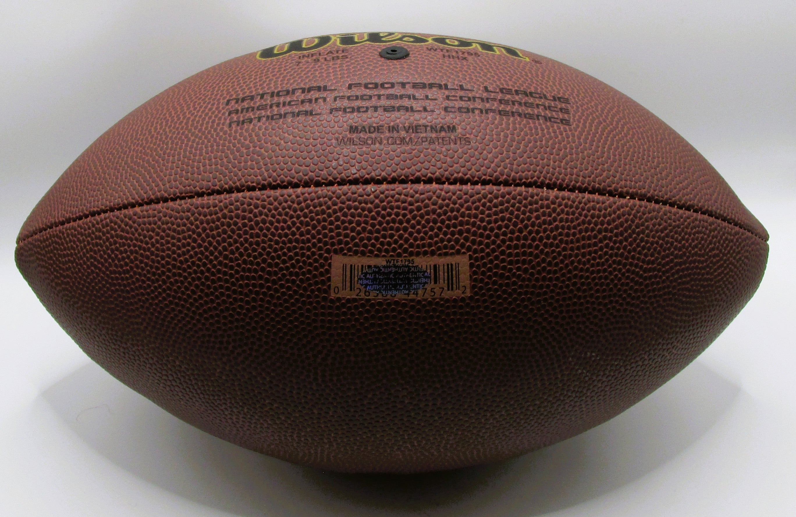 Drake Maye AND Stefon Diggs Signed Football With COA (3200775) (Patriots)