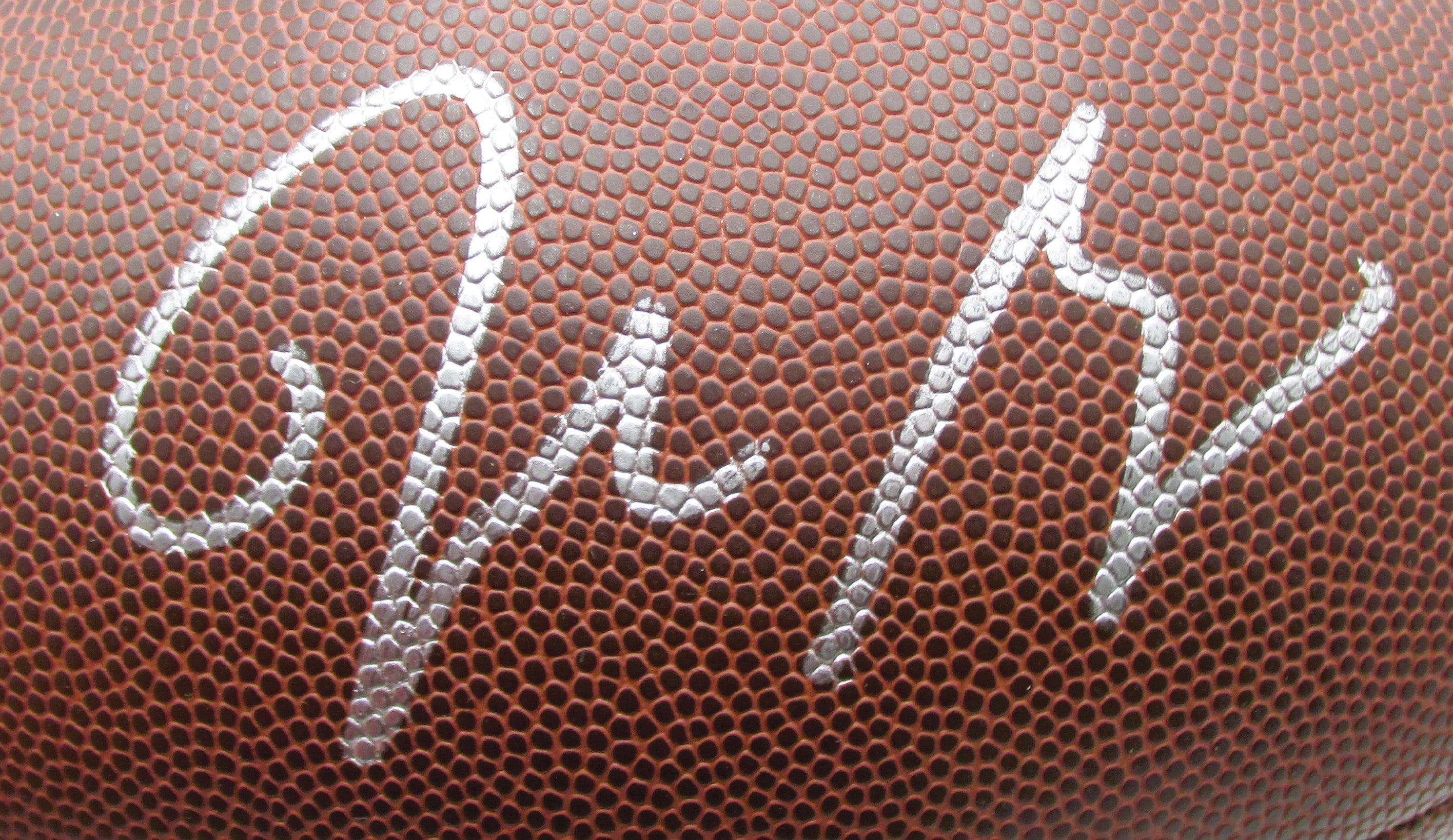 Drake Maye Signed Football With COA (120321) (Patriots)