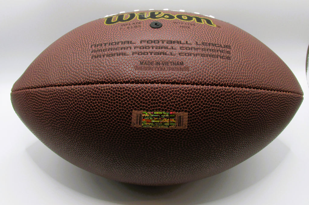 Drake Maye Signed Football With COA (120321) (Patriots)
