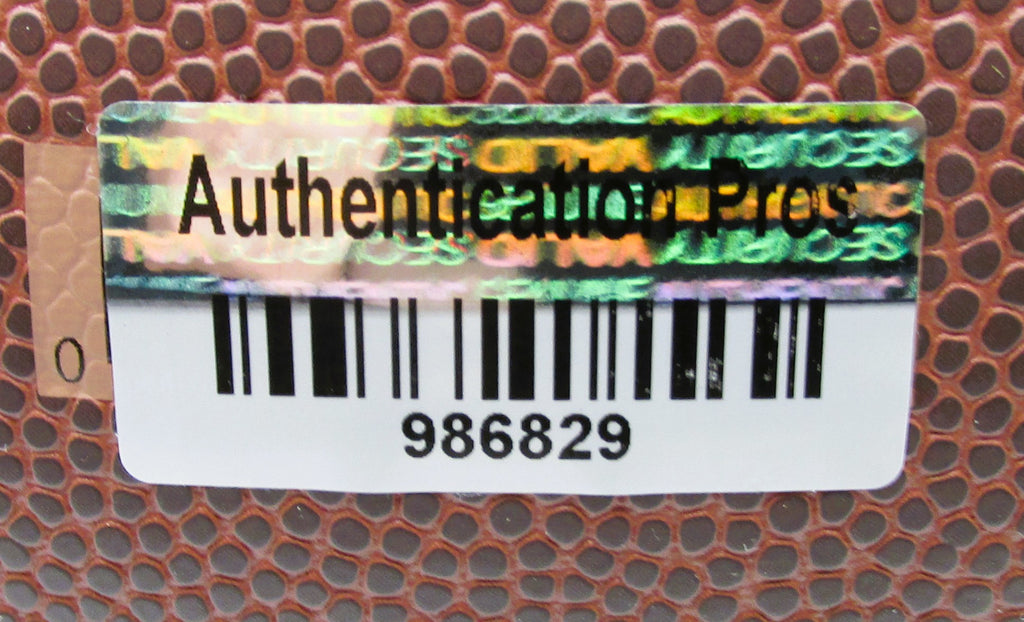 Drew Brees Signed Football With COA (986829) (Saints)
