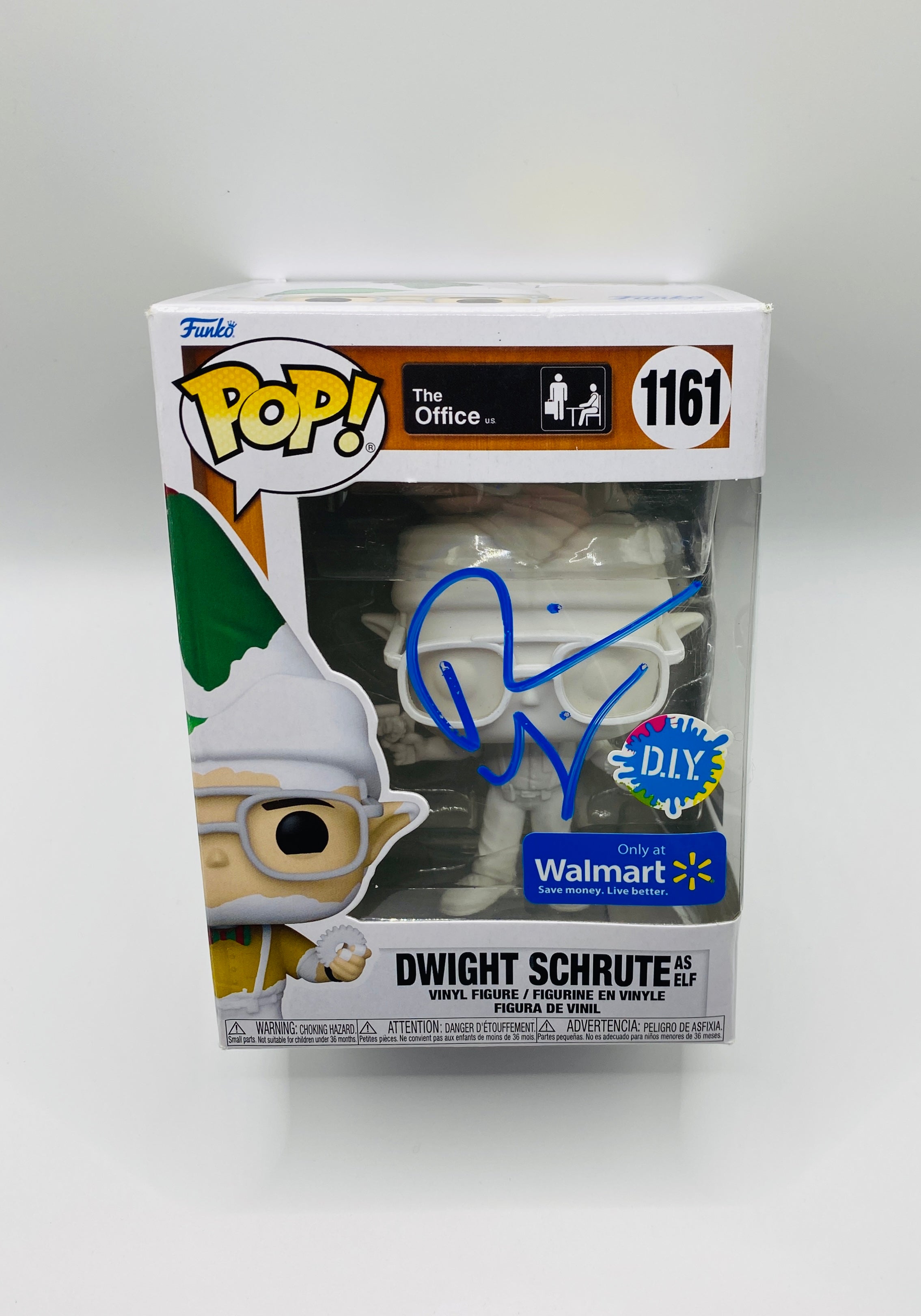 Dwight Schrute (Rainn Wilson) Signed Funko In Case With COA (151908) The Office