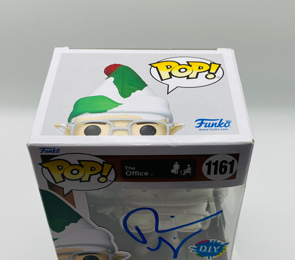Dwight Schrute (Rainn Wilson) Signed Funko In Case With COA (151908) The Office