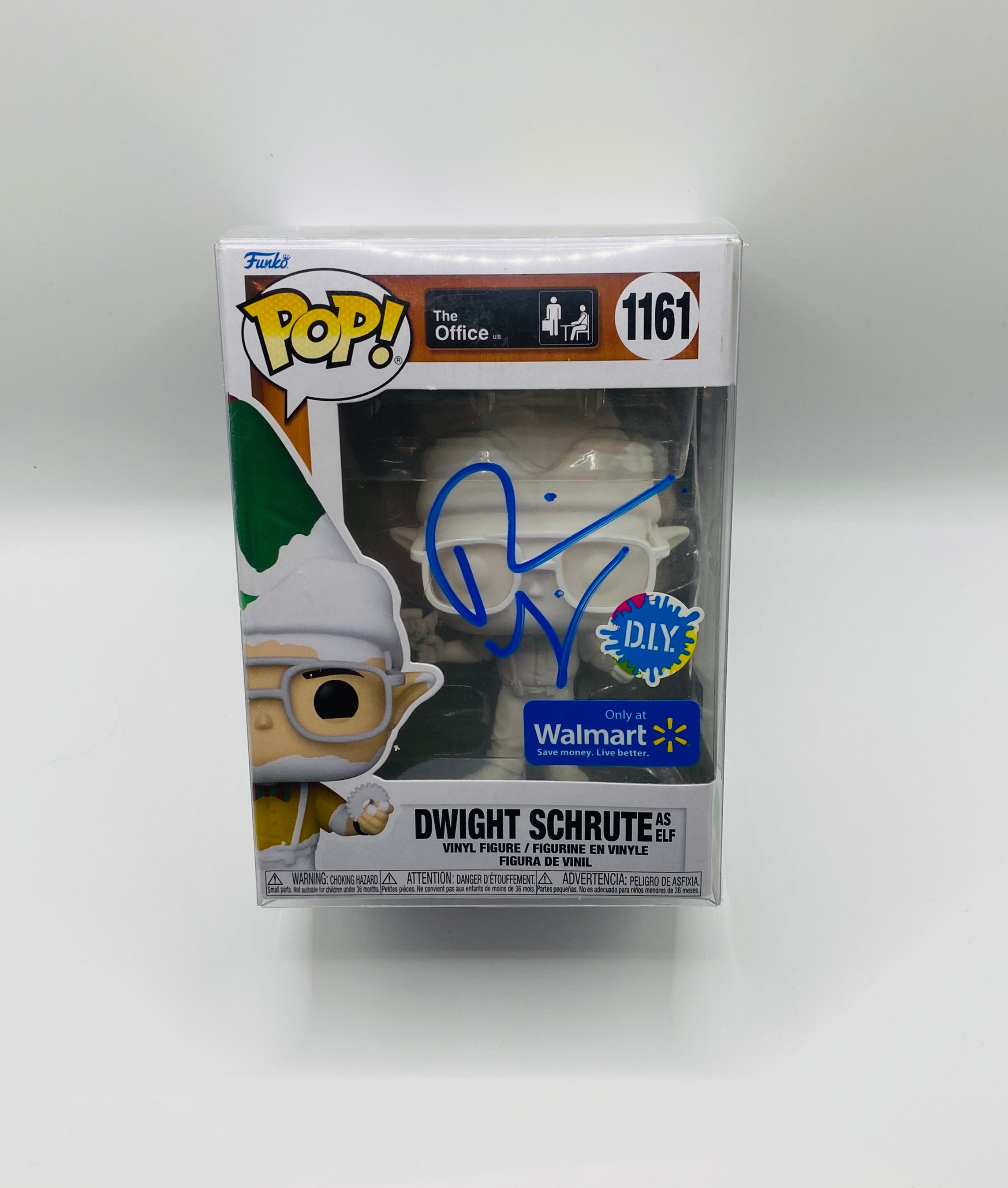 Dwight Schrute (Rainn Wilson) Signed Funko In Case With COA (151908) The Office