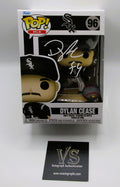 Dylan Cease Signed Funko In Case With COA (A52196) (White Sox)