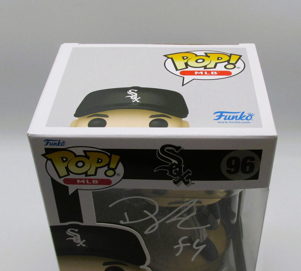 Dylan Cease Signed Funko In Case With COA (A52196) (White Sox)