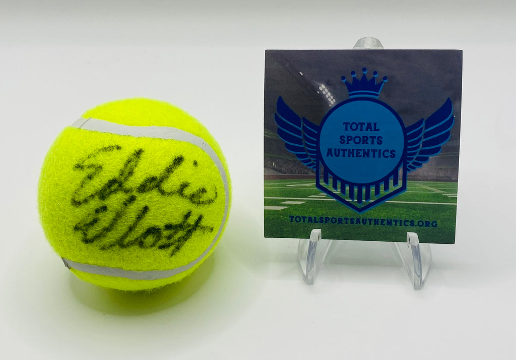 Eddie Elliott Signed Tennis Ball With COA (3100494)