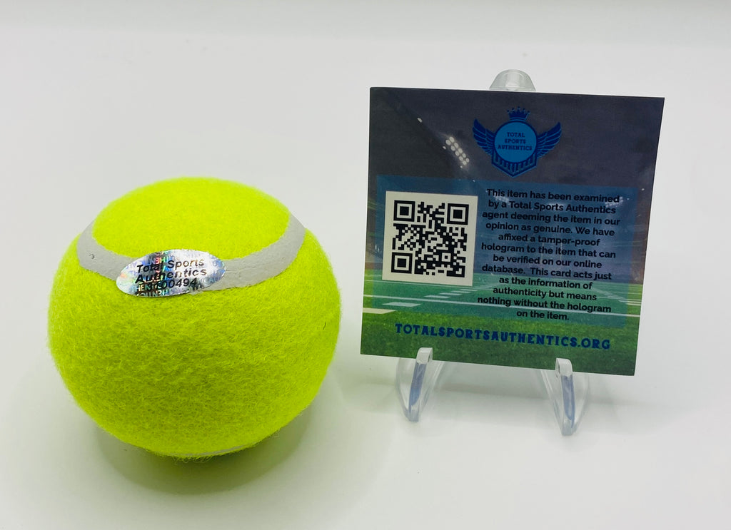 Eddie Elliott Signed Tennis Ball With COA (3100494)