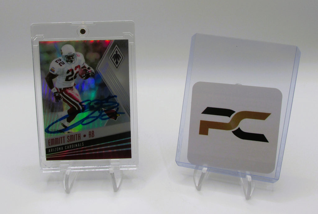 Emmitt Smith Signed Card With COA (PC484958) (Cardinals)