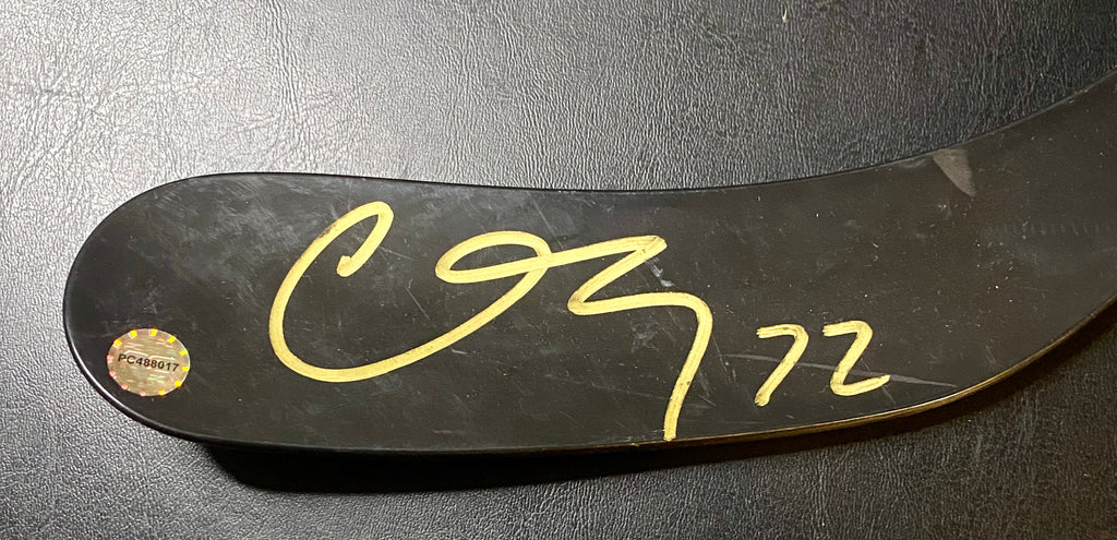 Gavin McKenna Signed Mini Hockey Stick With COA (PC488017) (Maple Leafs)