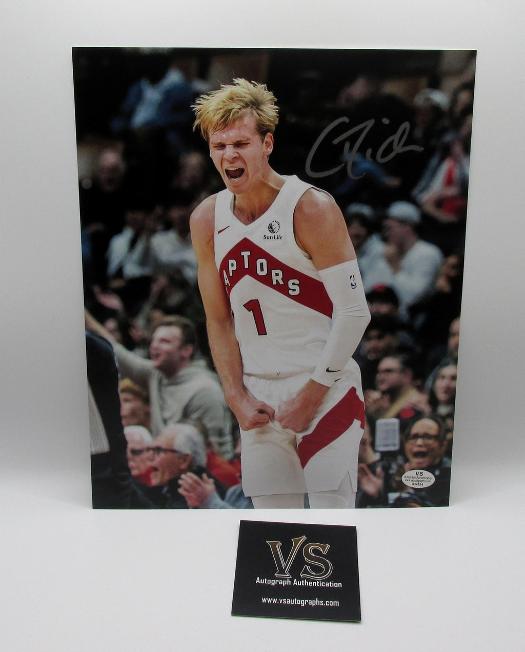 Gradey Dick Signed 8x10 Photo with COA (A54824) (Raptors)