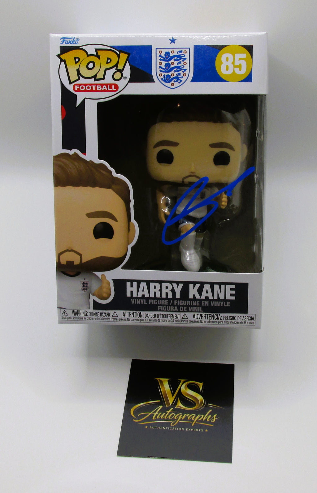 Harry Kane Signed Funko In Case With COA (A53934) (England)