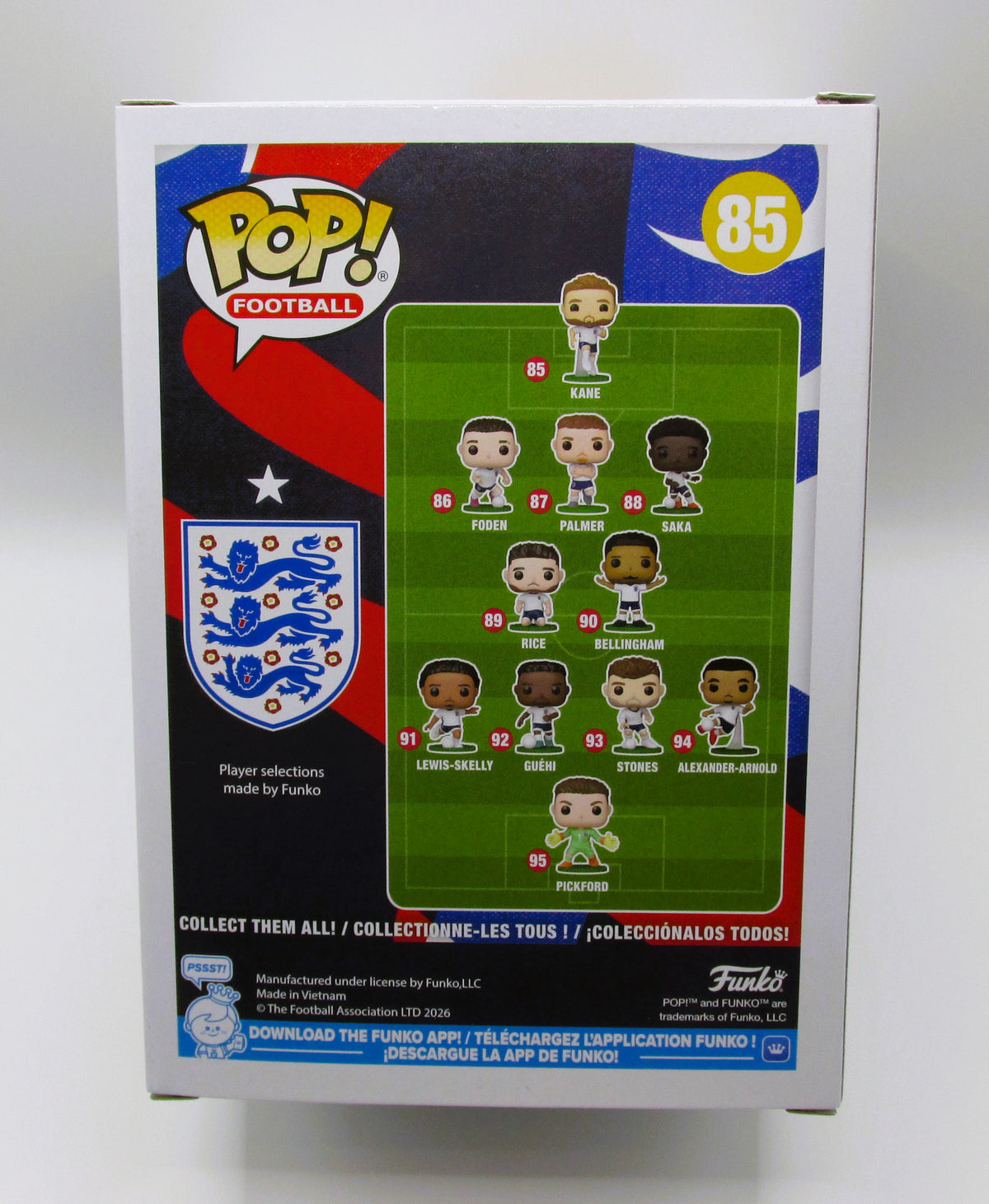 Harry Kane Signed Funko In Case With COA (A53934) (England)