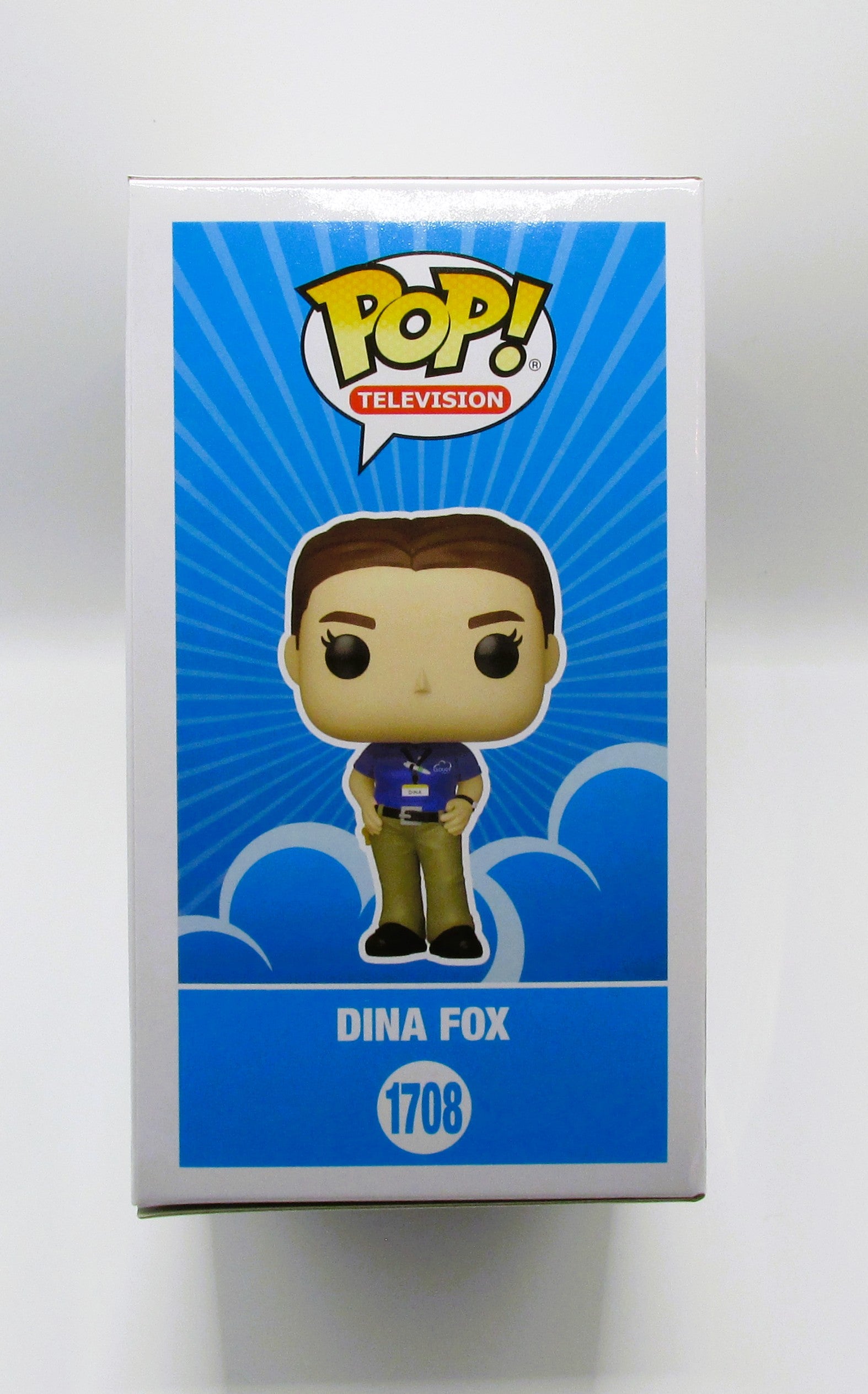 Dina Fox (Lauren Ash) Signed Funko In Case With COA (151770) (Superstore)