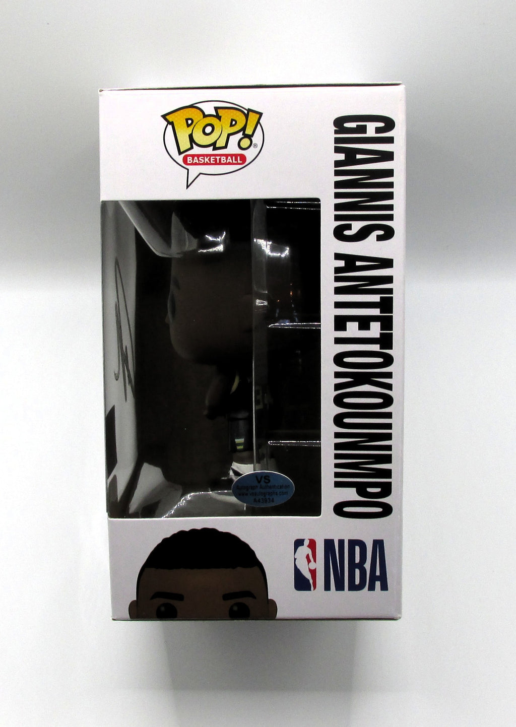 Giannis Antetokounmpo Signed Funko With COA (A43934) (Bucks)