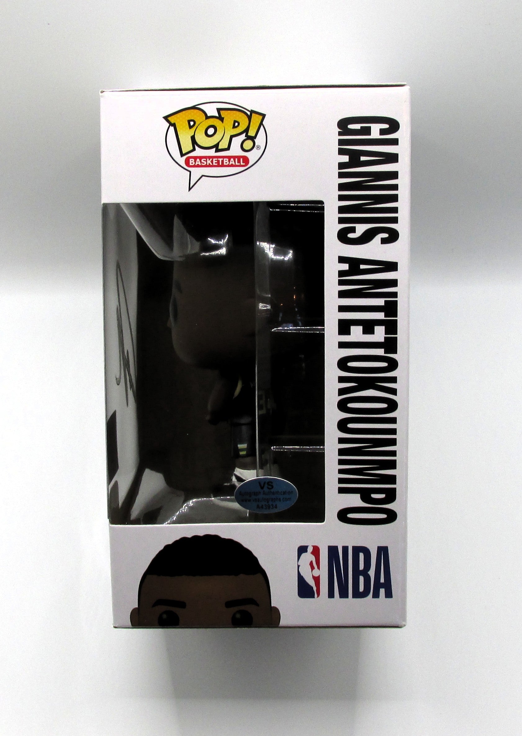 Giannis Antetokounmpo Signed Funko With COA (A43934) (Bucks)