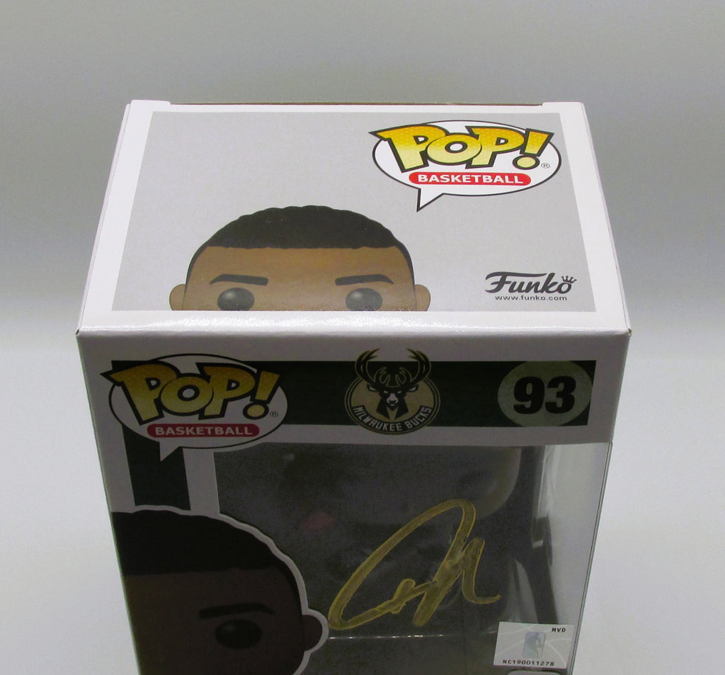 Giannis Antetokounmpo Signed Funko With COA (A43934) (Bucks)