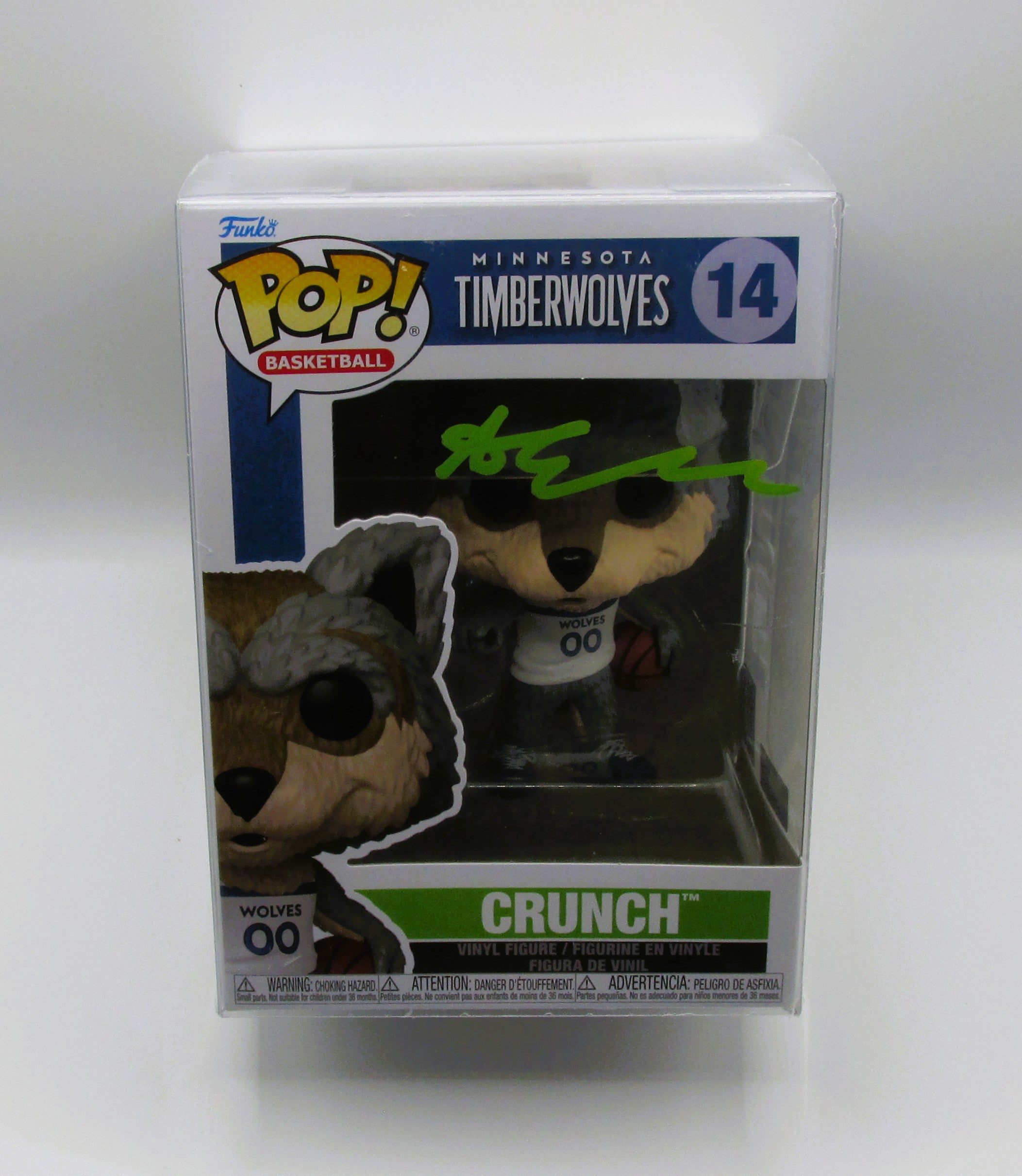 Anthony Edwards Signed Funko With COA (152051) (Timberwolves)
